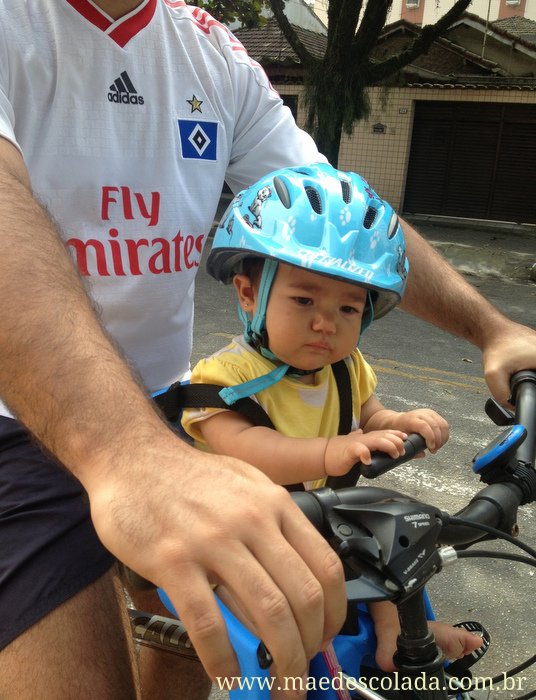 Dicas para andar de bicicleta com bebês